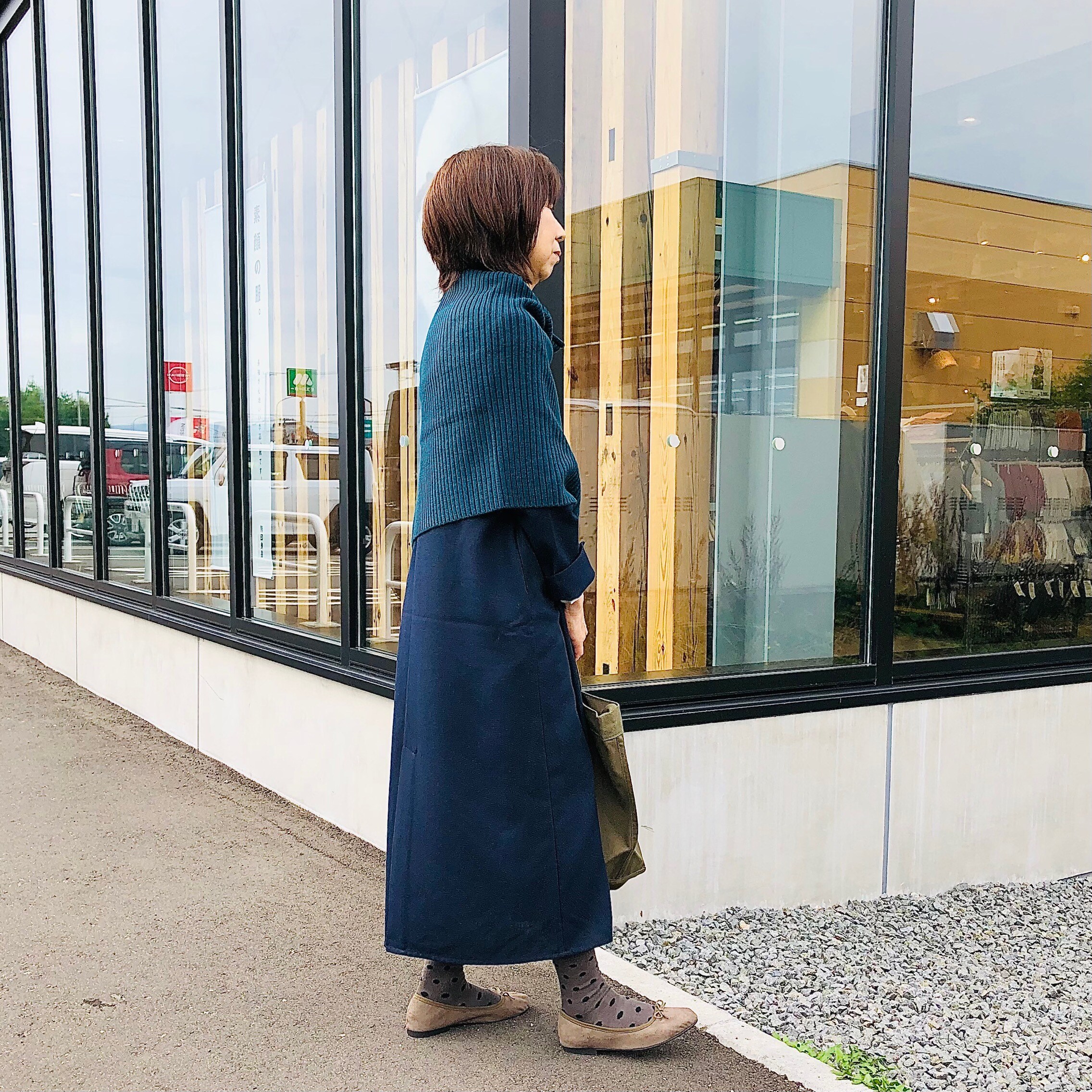 旭川花咲】身長160cm｜ 無印良品